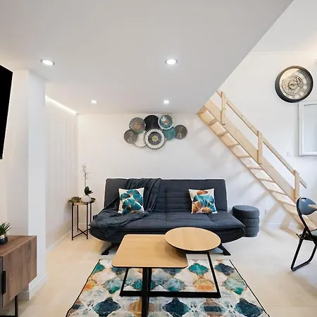 Apartment Bleu Rivage - Magnifique 2p Au Port De - 1 Et 1 Mezzanine Nice