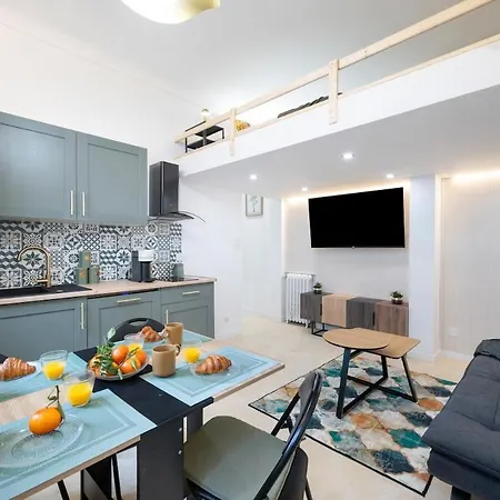 Bleu Rivage - Magnifique 2p Au Port De - 1 Et 1 Mezzanine Apartment Nice